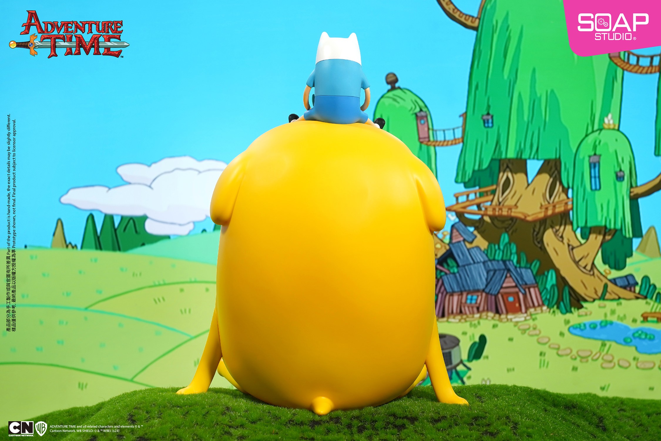 Adventure Time Finn and Big Buddy Jake Collectible Figure  (Prototype Shown) View 9