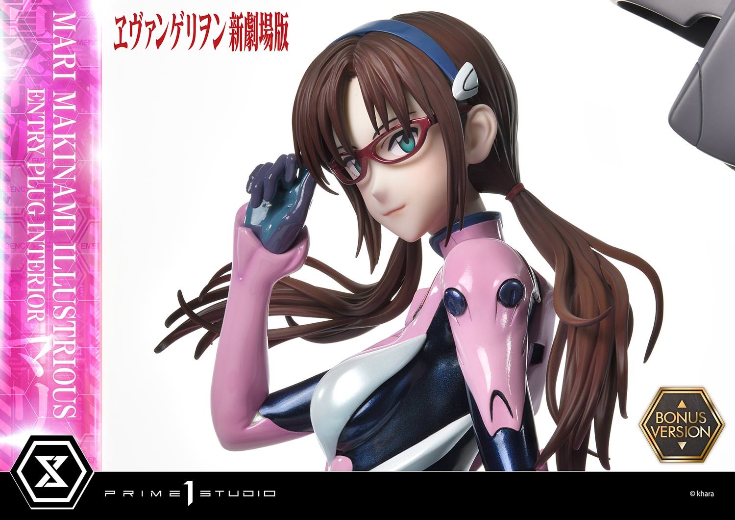 Evangelion Mari Makinami Illustrious Entry Plug Interior (Bonus Version) Quarter Scale Statue  (Prototype Shown) View 1