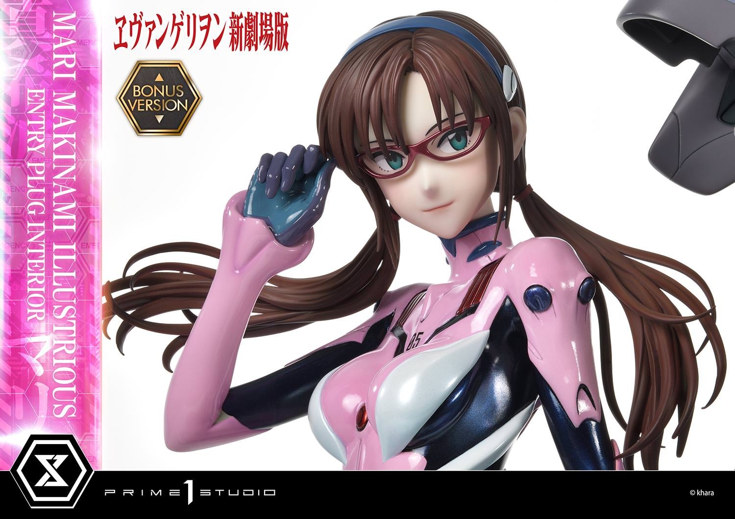 Evangelion Mari Makinami Illustrious Entry Plug Interior (Bonus Version) Quarter Scale Statue  (Prototype Shown) View 3