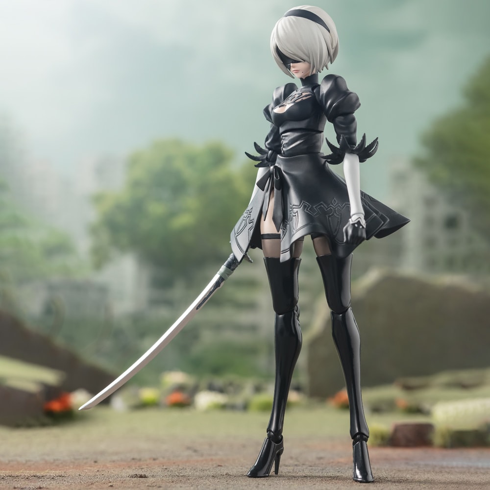 2B Collectible Figure from Tamashii Nations | Sideshow Collectibles