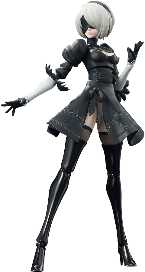 【新品】NieR:Automata 2B Version 2.0 2B Yorha No. 2 B type Pod DX version NieR Automata Square