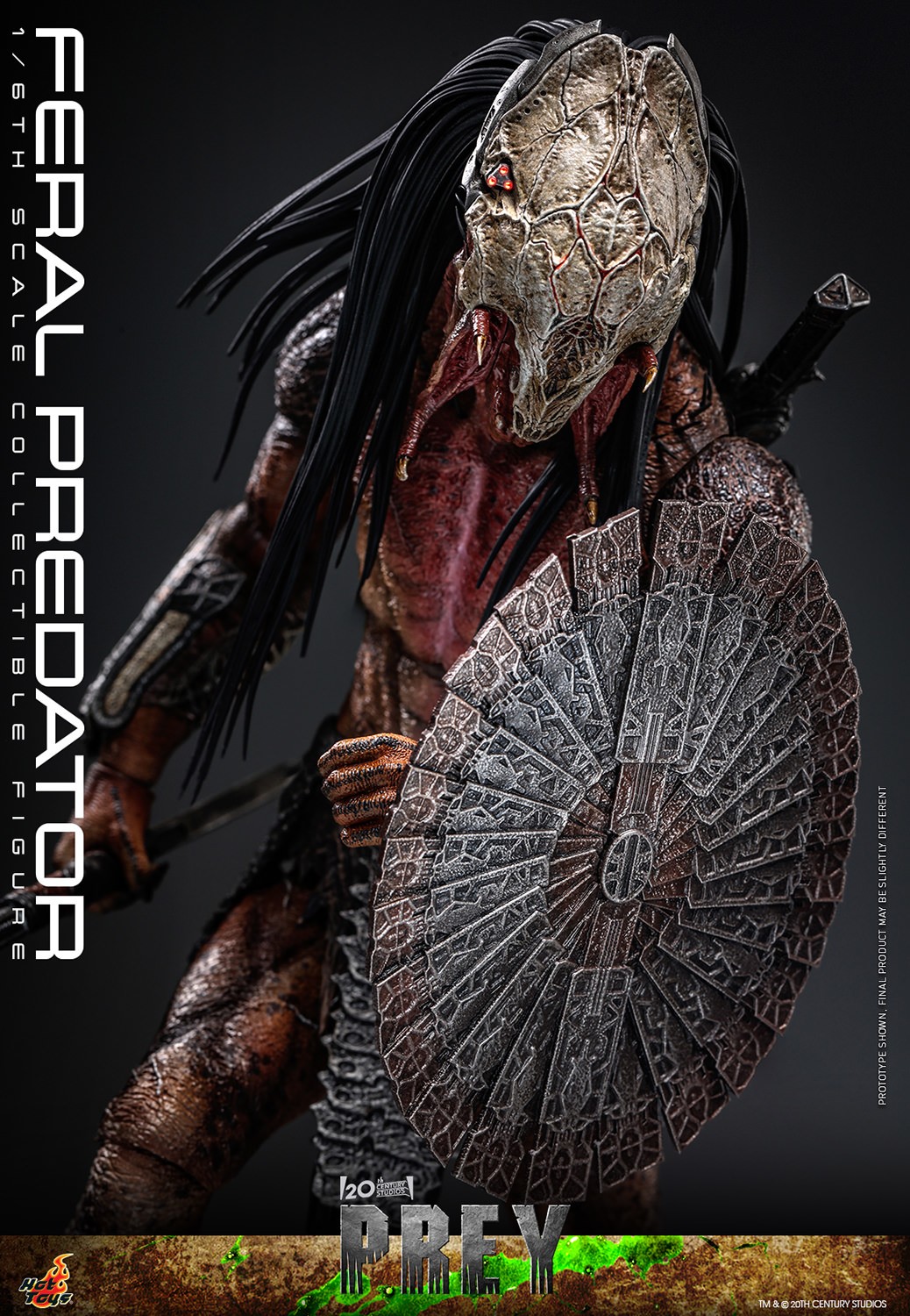Predator Feral Predator Sixth Scale Figure  (Prototype Shown) View 14