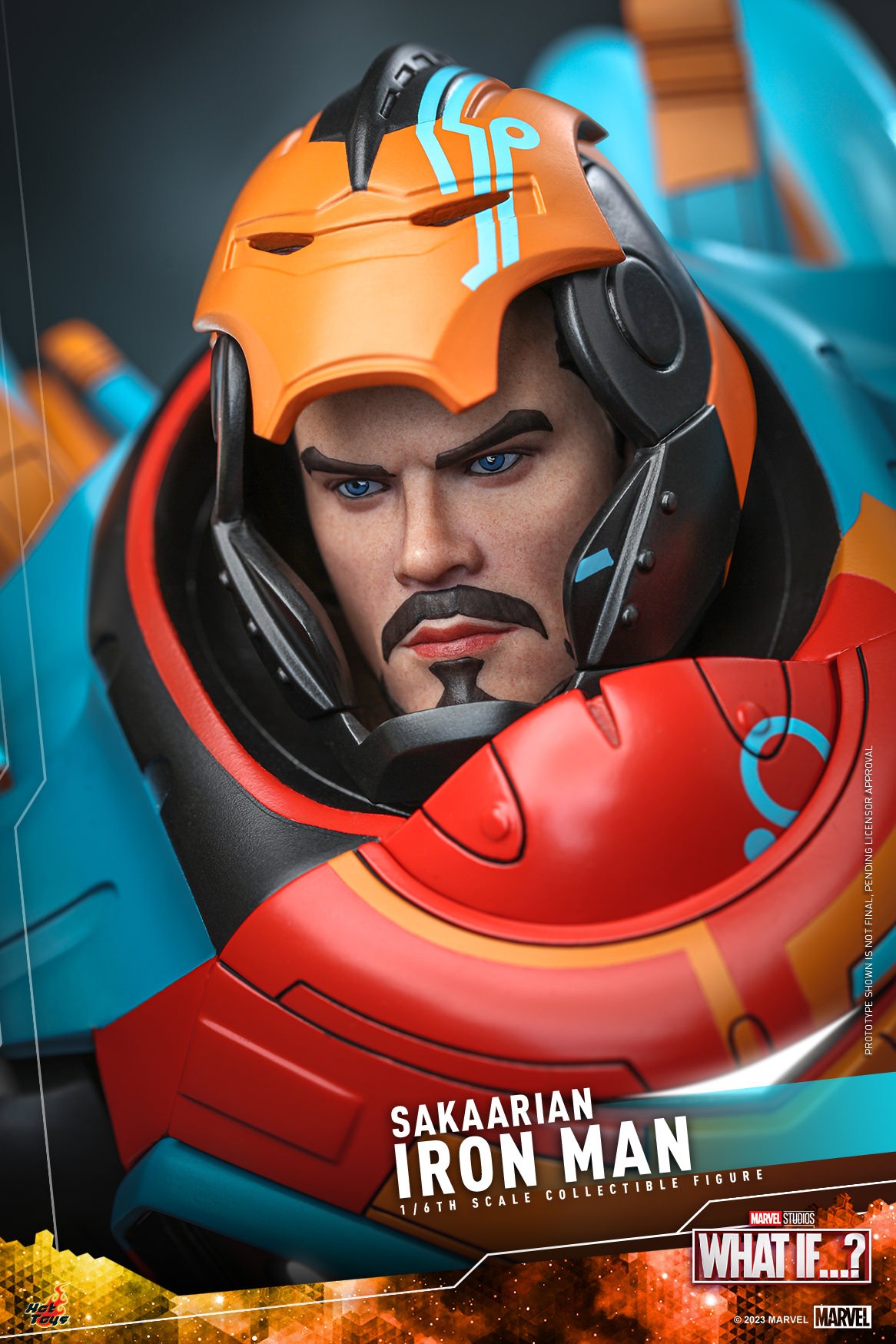 Marvel Sakaarian Iron Man Sixth Scale Figure  (Prototype Shown) View 5