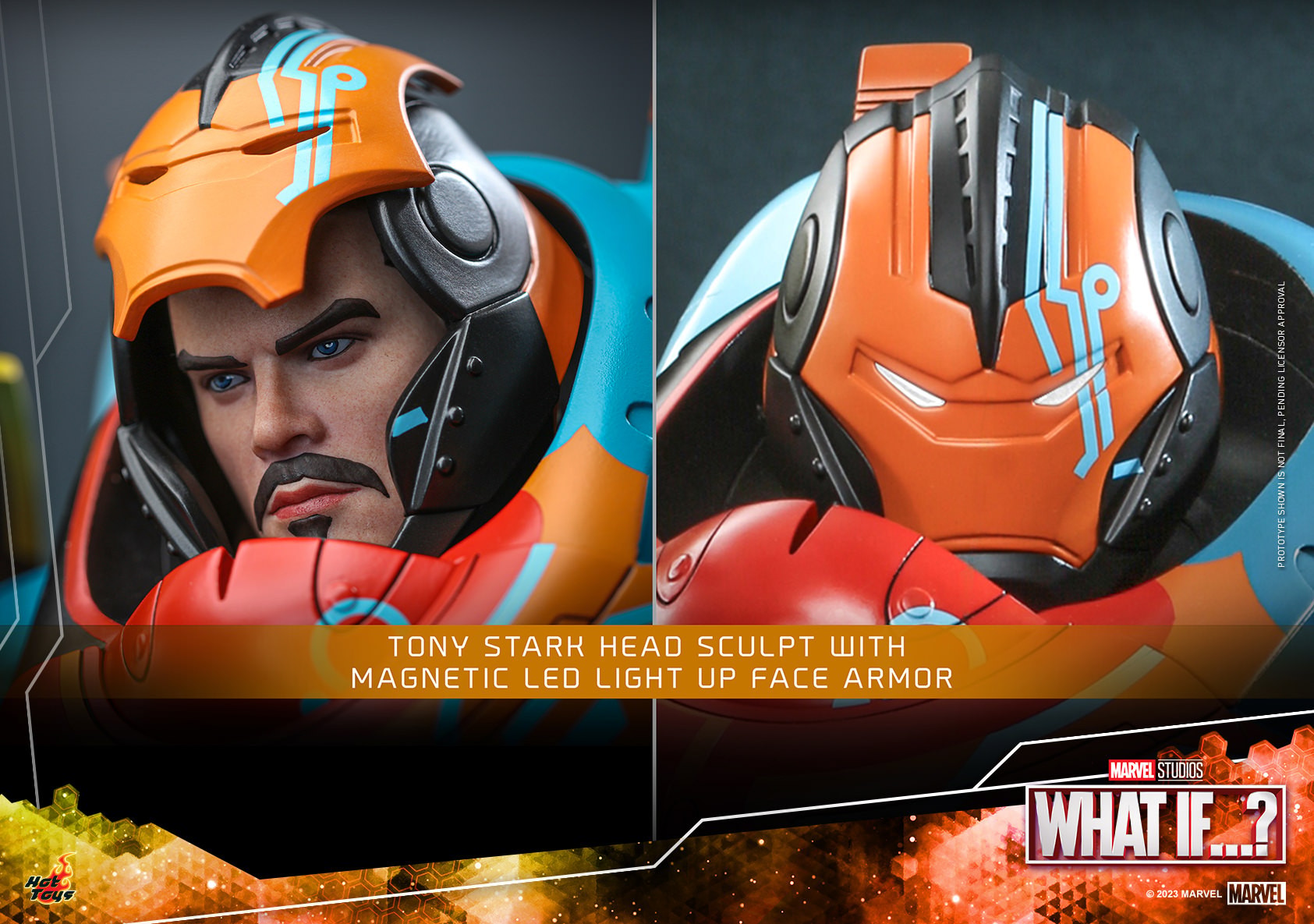 Marvel Sakaarian Iron Man Sixth Scale Figure  (Prototype Shown) View 15