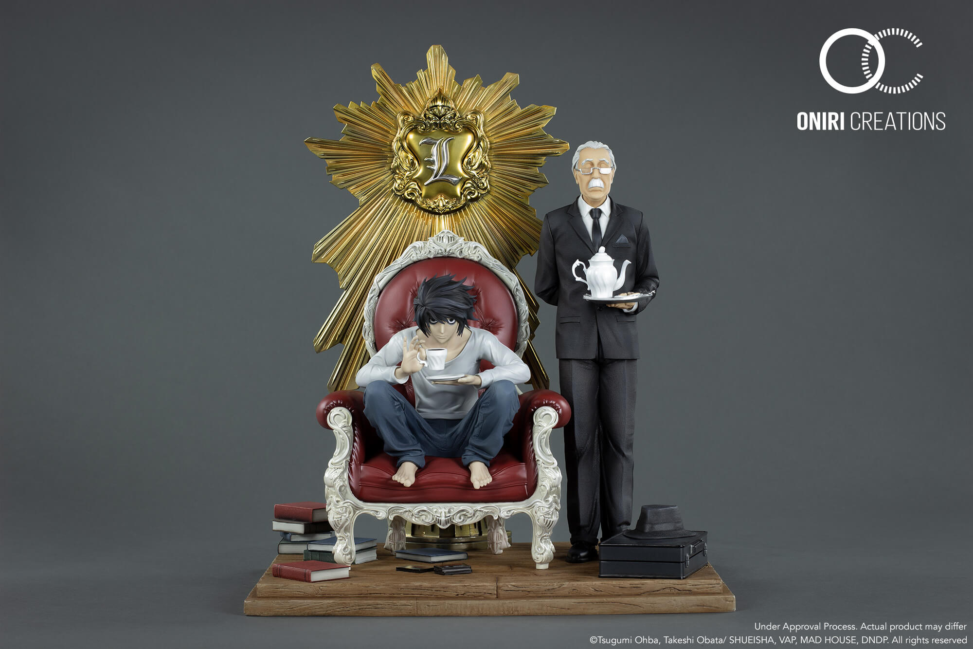 Death Note L & Watari Diorama  (Prototype Shown) View 11
