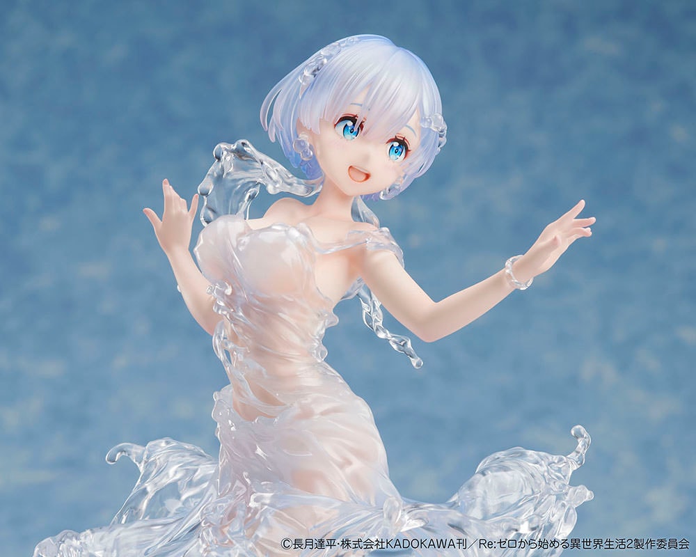 Re:ZERO - Starting Life in Another World Rem (Aqua Dress Version) Collectible Figure  (Prototype Shown) View 3