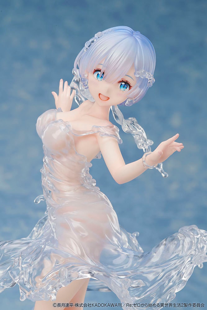 Re:ZERO - Starting Life in Another World Rem (Aqua Dress Version) Collectible Figure  (Prototype Shown) View 5