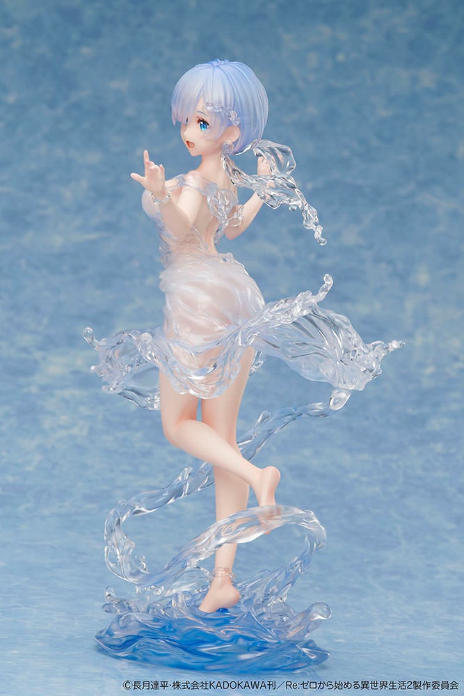 Re:ZERO - Starting Life in Another World Rem (Aqua Dress Version) Collectible Figure  (Prototype Shown) View 7