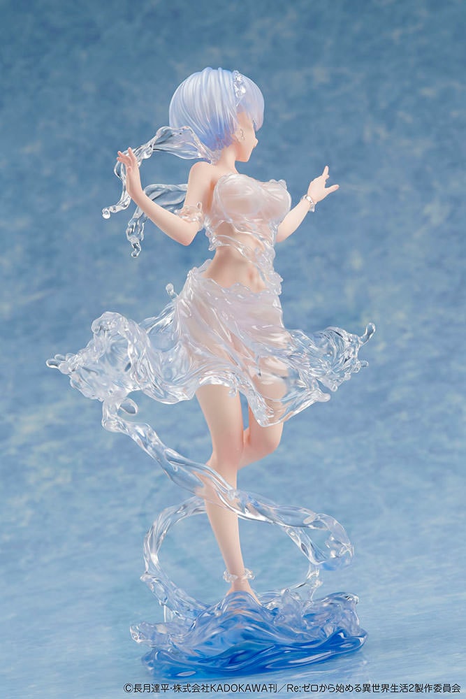 Re:ZERO - Starting Life in Another World Rem (Aqua Dress Version) Collectible Figure  (Prototype Shown) View 9