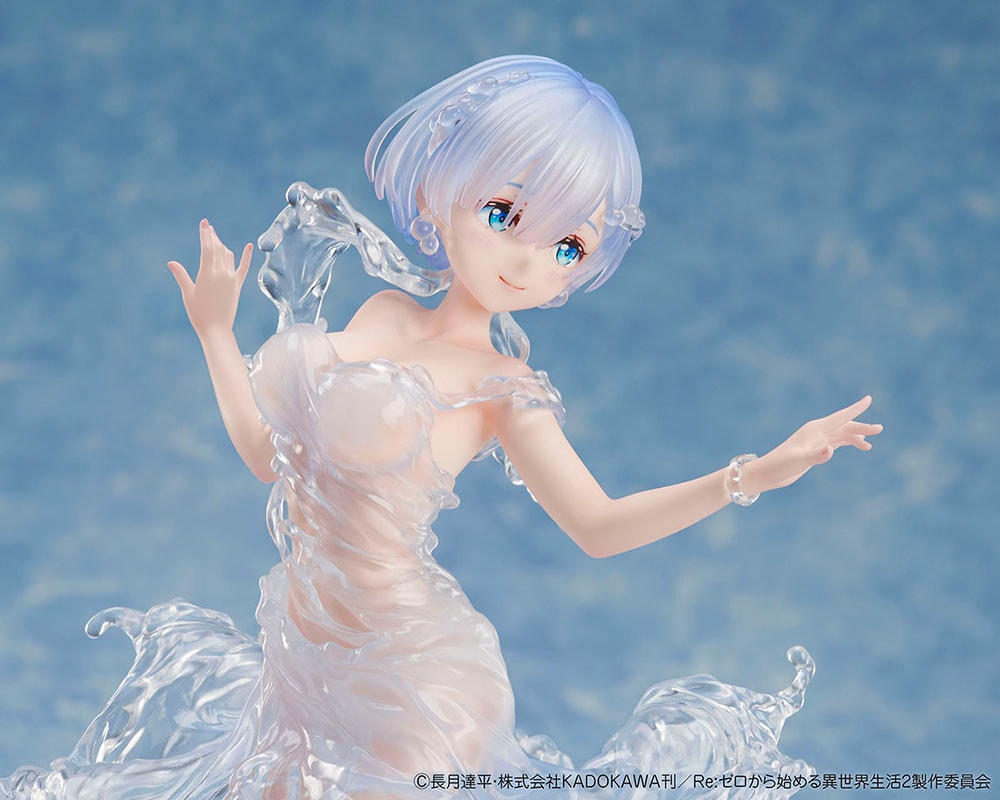Re:ZERO - Starting Life in Another World Rem (Aqua Dress Version) Collectible Figure  (Prototype Shown) View 10