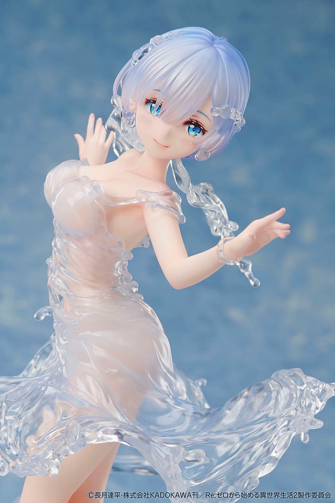 Re:ZERO - Starting Life in Another World Rem (Aqua Dress Version) Collectible Figure  (Prototype Shown) View 11