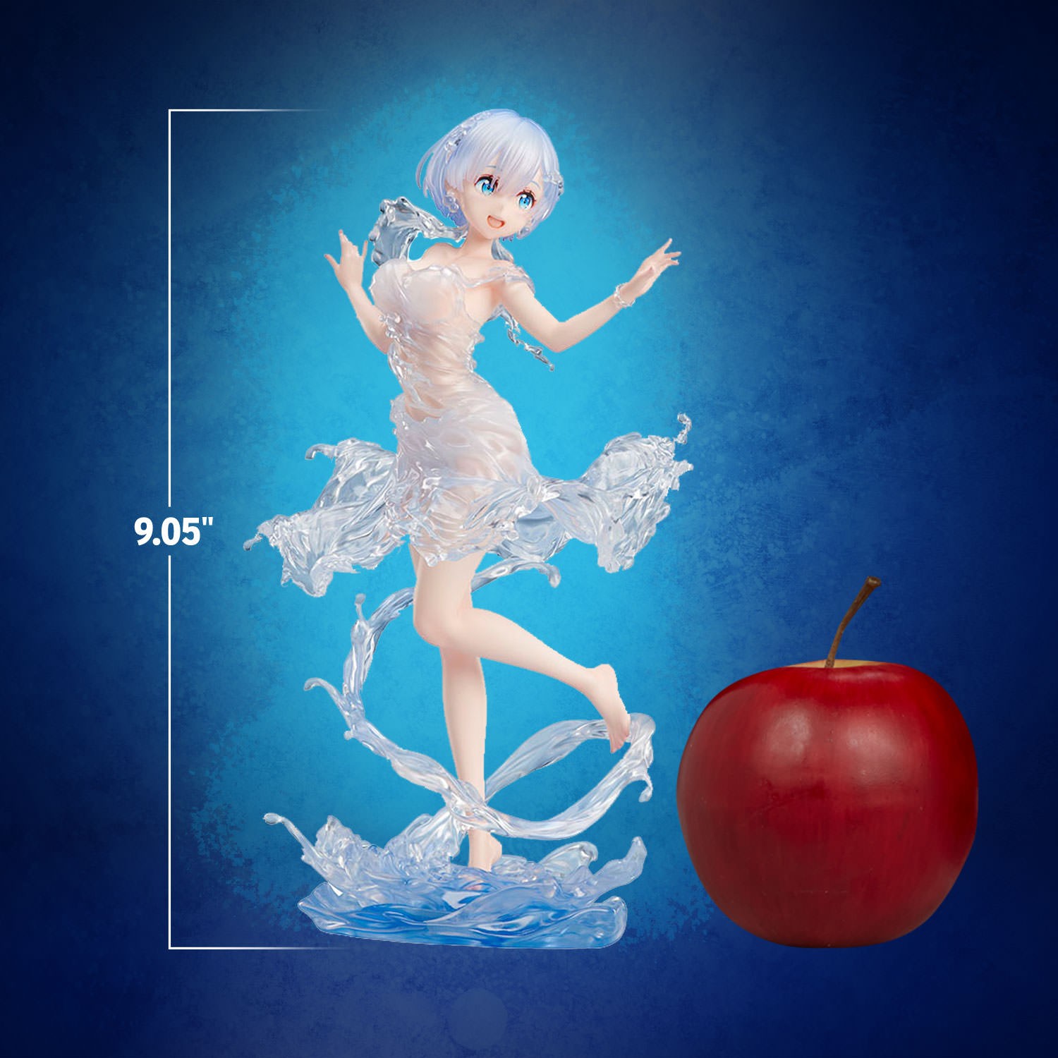 Re:ZERO - Starting Life in Another World Rem (Aqua Dress Version) Collectible Figure  (Prototype Shown) View 2