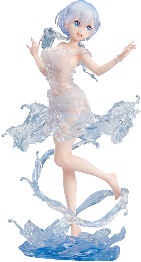 Re:ZERO - Starting Life in Another World Rem (Aqua Dress Version) Collectible Figure  (Prototype Shown) View 12