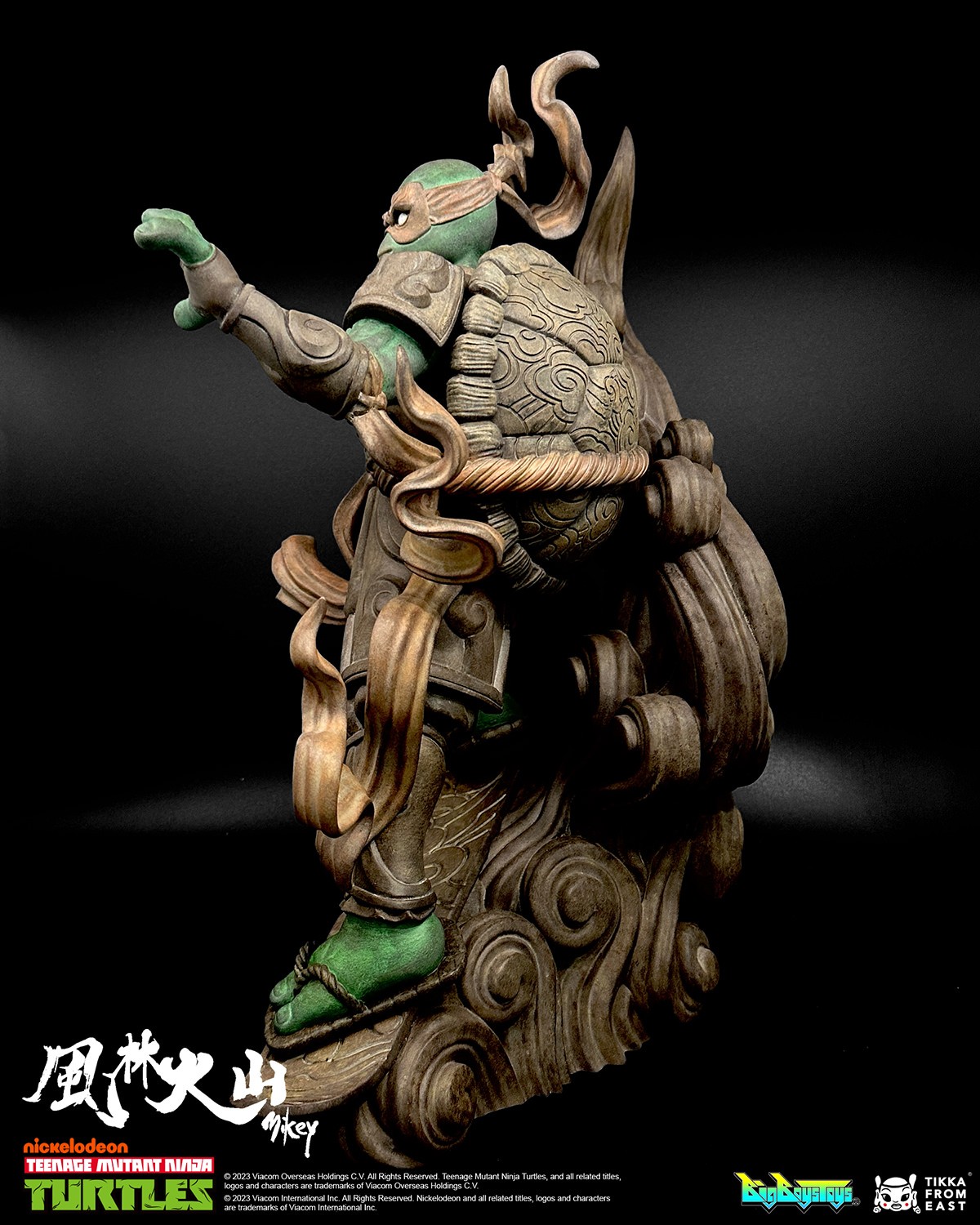 TMNT Mikey Furinkazan Statue by BigBoysToys | Sideshow Collectibles