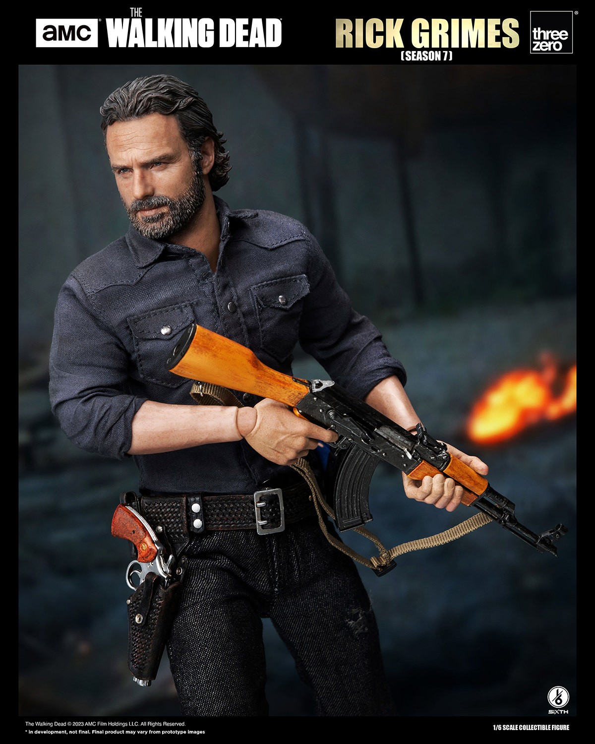 Threezero sales rick grimes