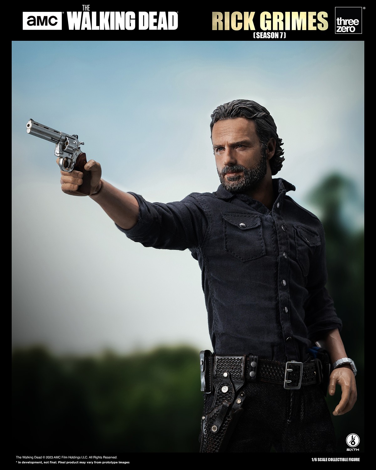 The Walking Dead Rick Grimes (Season 7) Sixth Scale Figure  (Prototype Shown) View 12