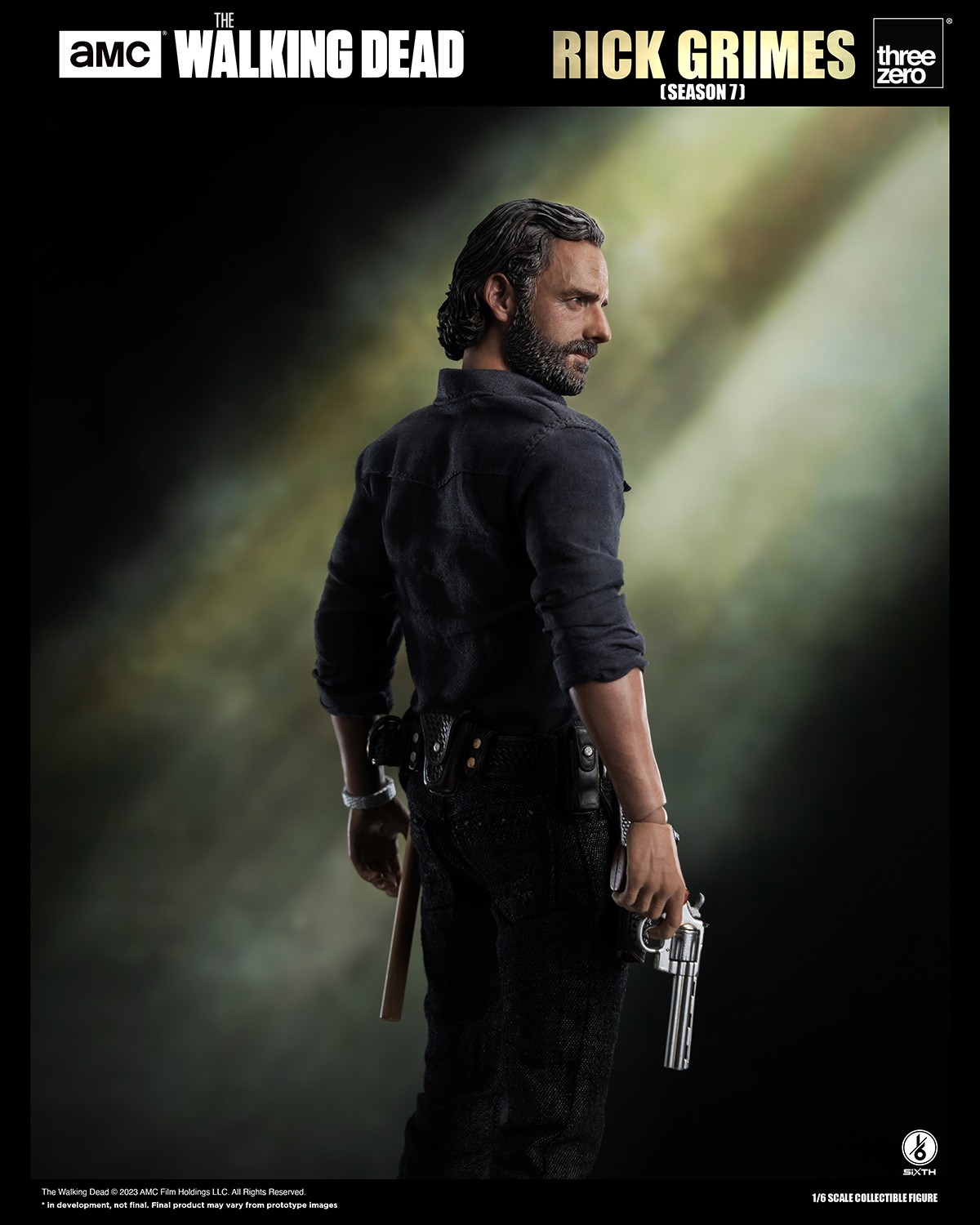 The Walking Dead Rick Grimes (Season 7) Sixth Scale Figure  (Prototype Shown) View 13
