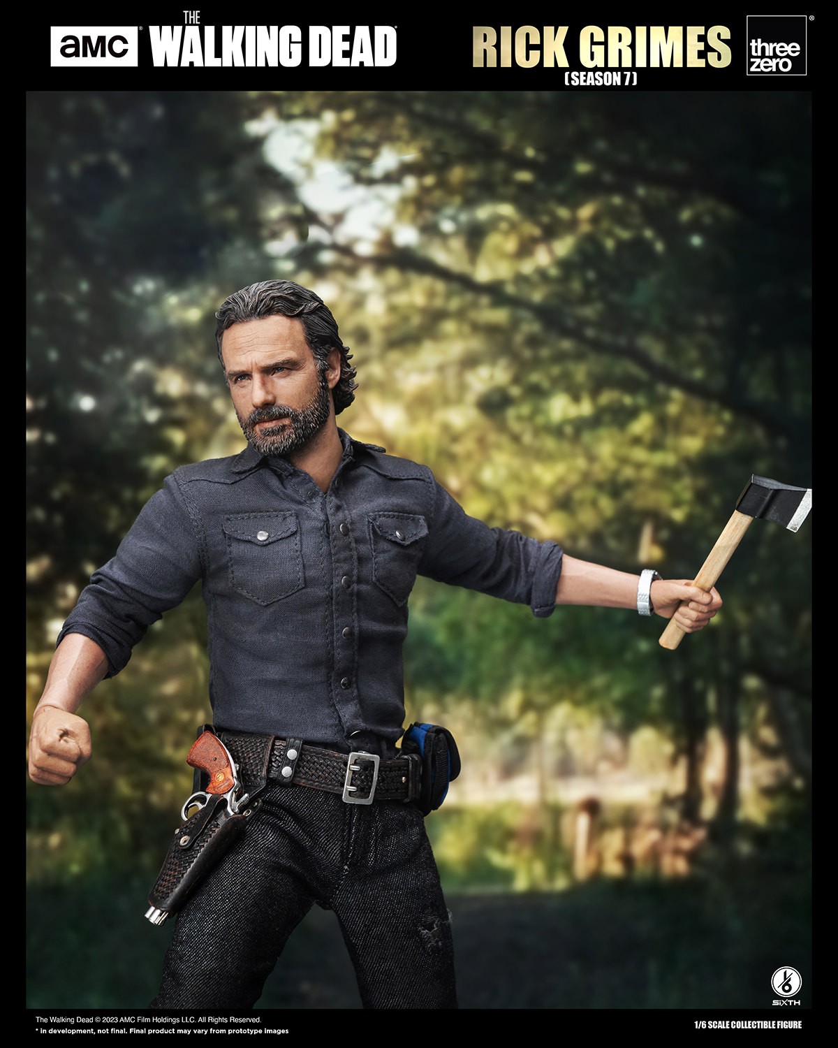 Rick Grimes Season 7 Sixth Scale Collectible Figure by