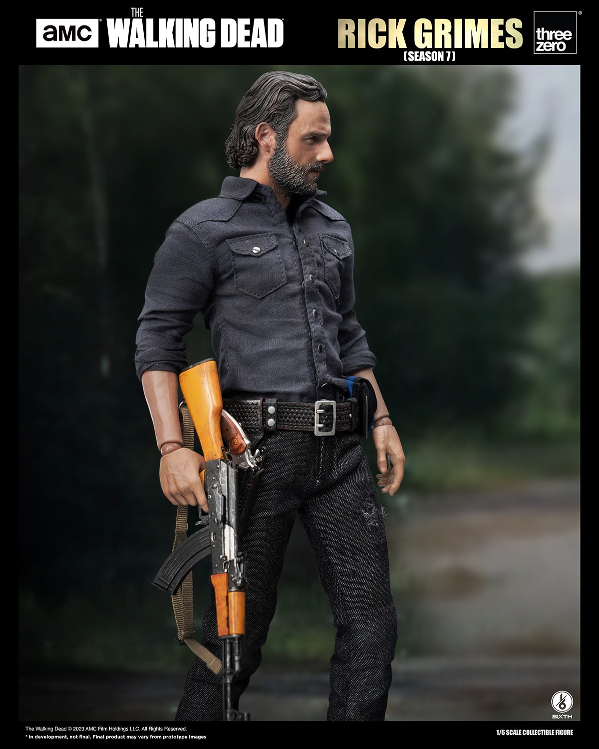 The Walking Dead Rick Grimes (Season 7) Sixth Scale Figure  (Prototype Shown) View 19