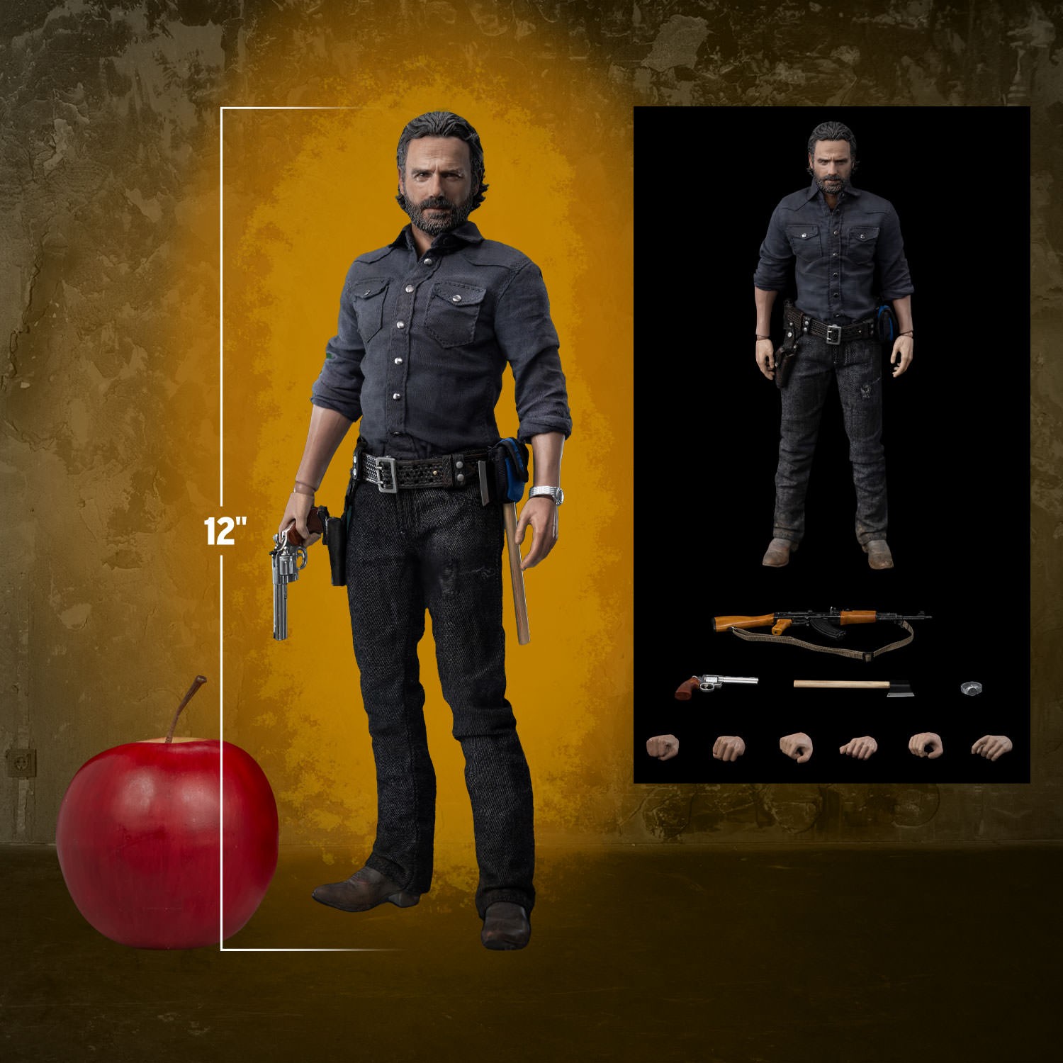 Rick Grimes Season 7 Sixth Scale Collectible Figure by Rick Grimes Season 7 Sixth Scale Collectible Figure by