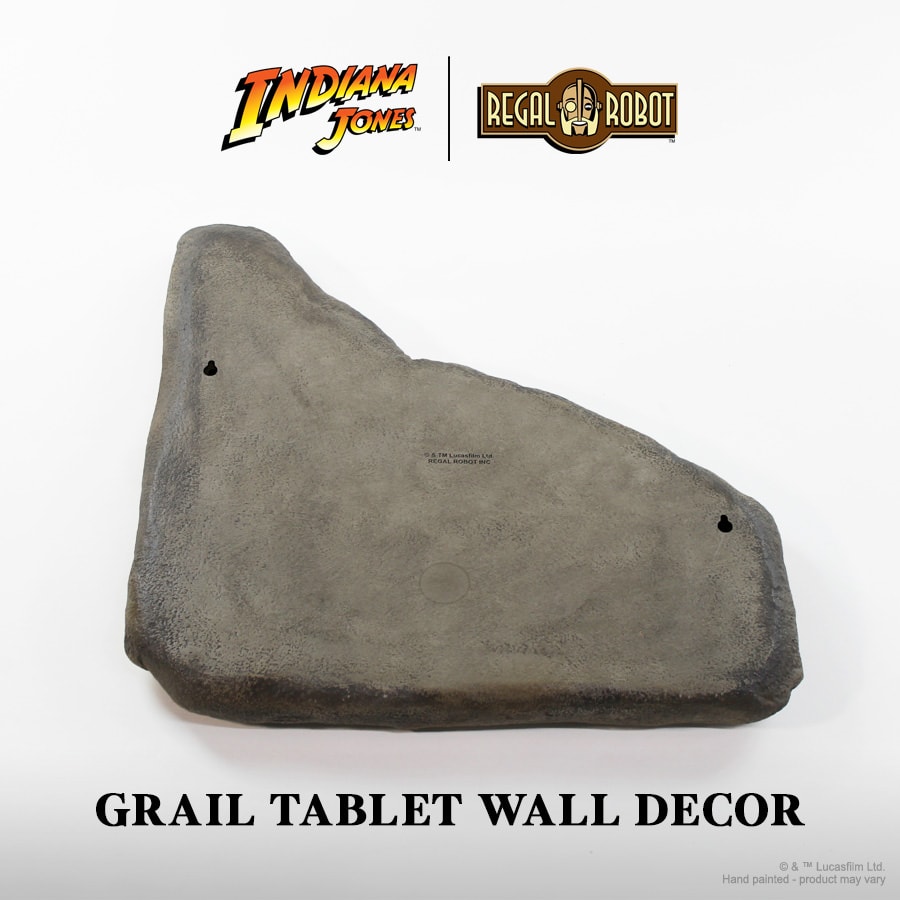 Indiana Jones Grail Tablet Wall Decor Replica  (Prototype Shown) View 9
