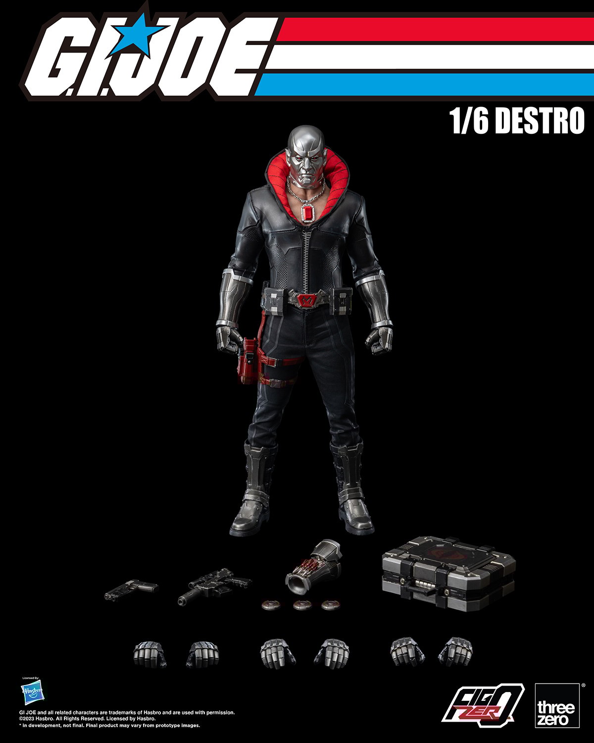 Destro Sixth Scale Figure by Threezero | Sideshow Collectibles