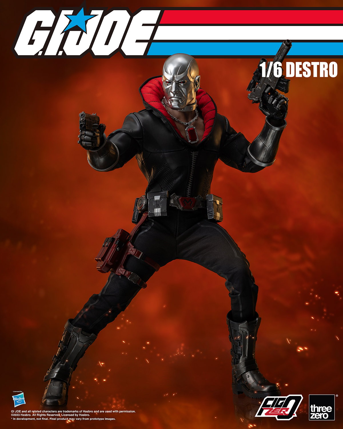 G.I. Joe Destro Sixth Scale Figure  (Prototype Shown) View 9