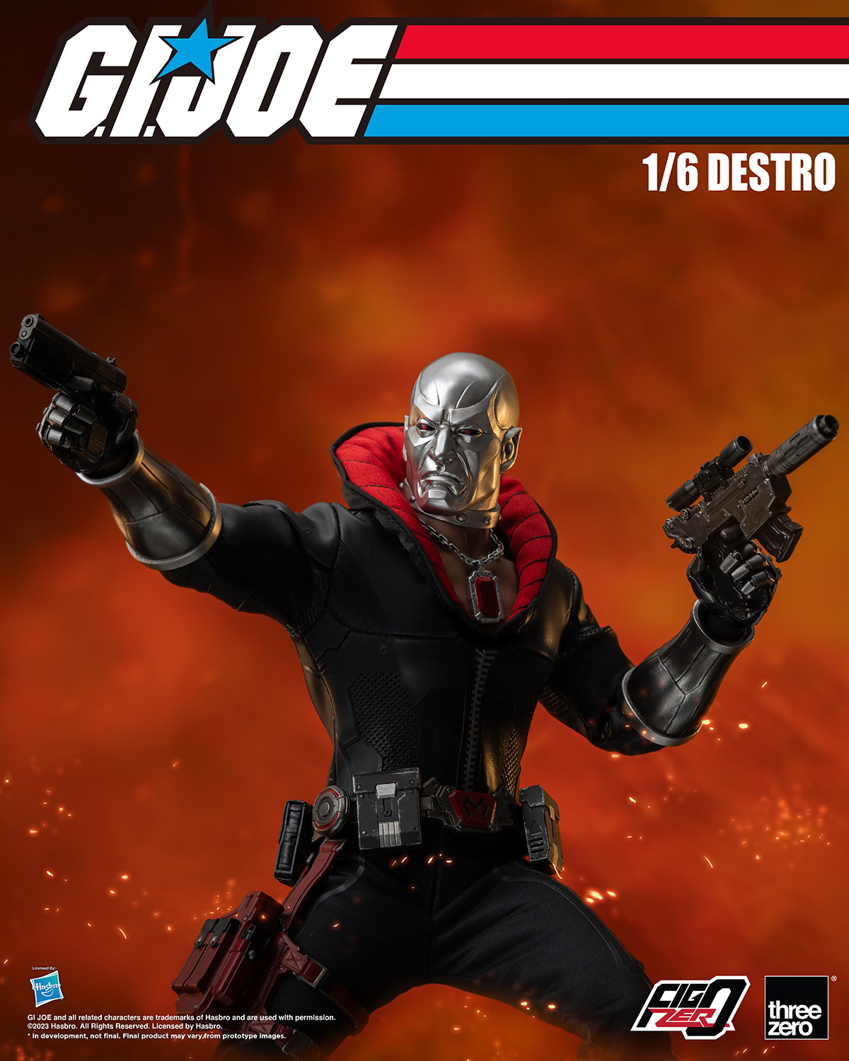 G.I. Joe Destro Sixth Scale Figure  (Prototype Shown) View 10