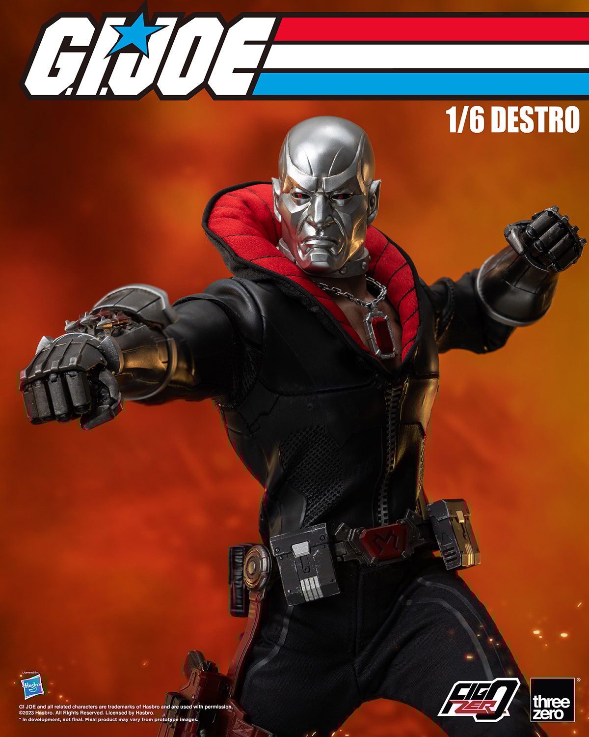Destro Sixth Scale Figure by Threezero | Sideshow Collectibles