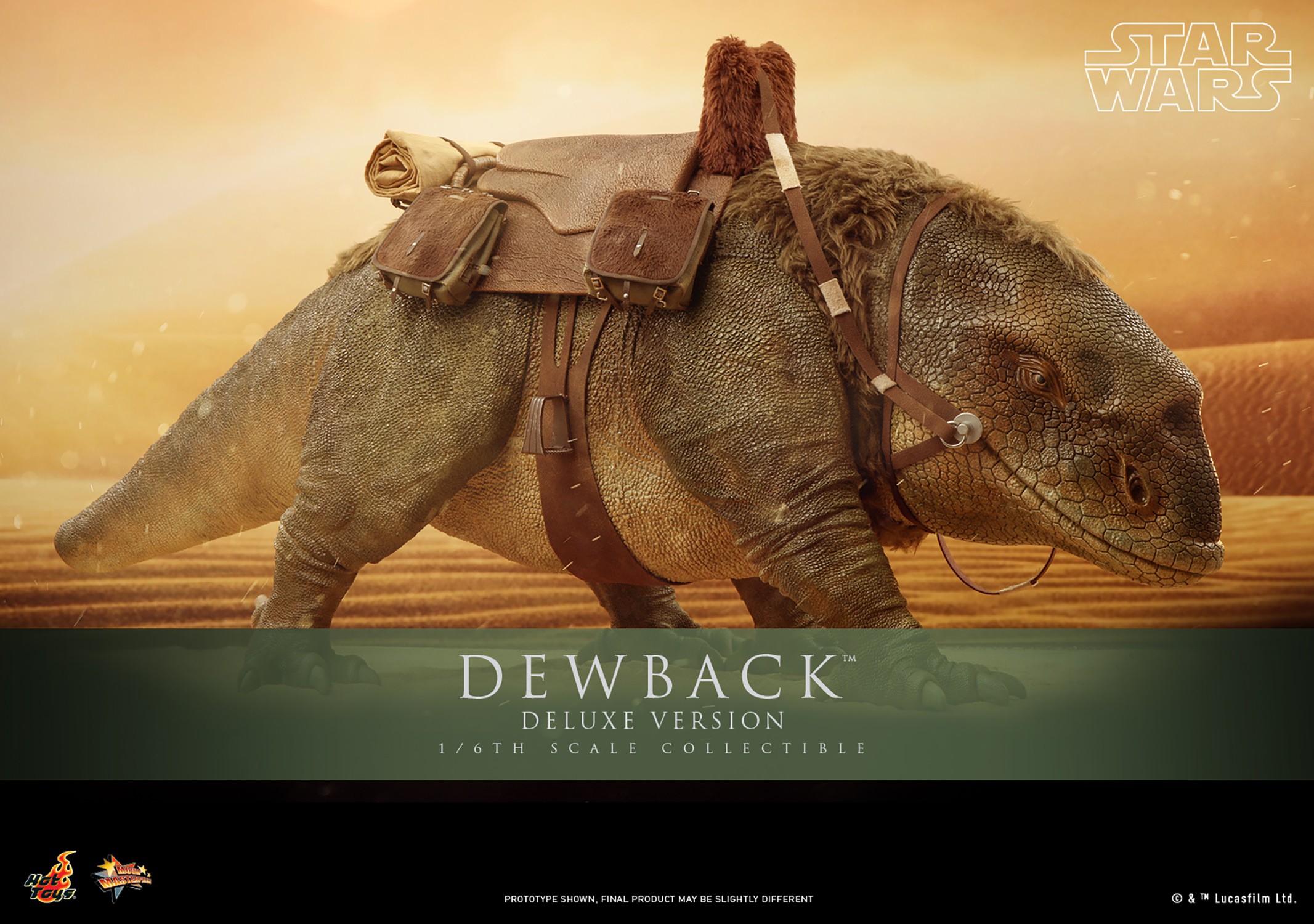 Star Wars Dewback™ (Deluxe Version) Sixth Scale Figure  (Prototype Shown) View 1