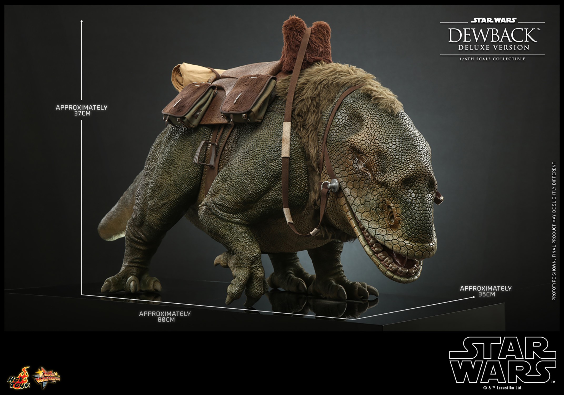 Star Wars Dewback™ (Deluxe Version) Sixth Scale Figure  (Prototype Shown) View 7