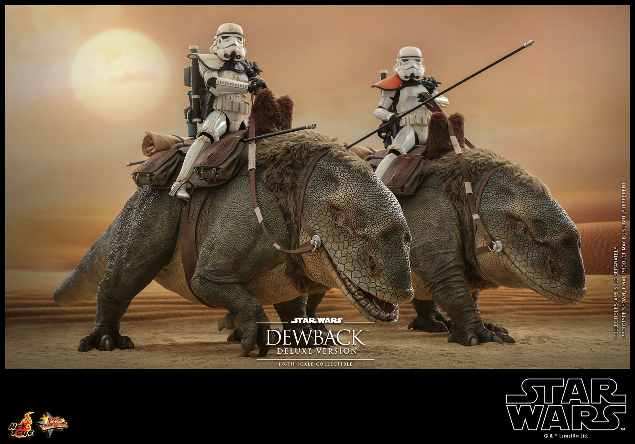 Star Wars Dewback™ (Deluxe Version) Sixth Scale Figure  (Prototype Shown) View 8
