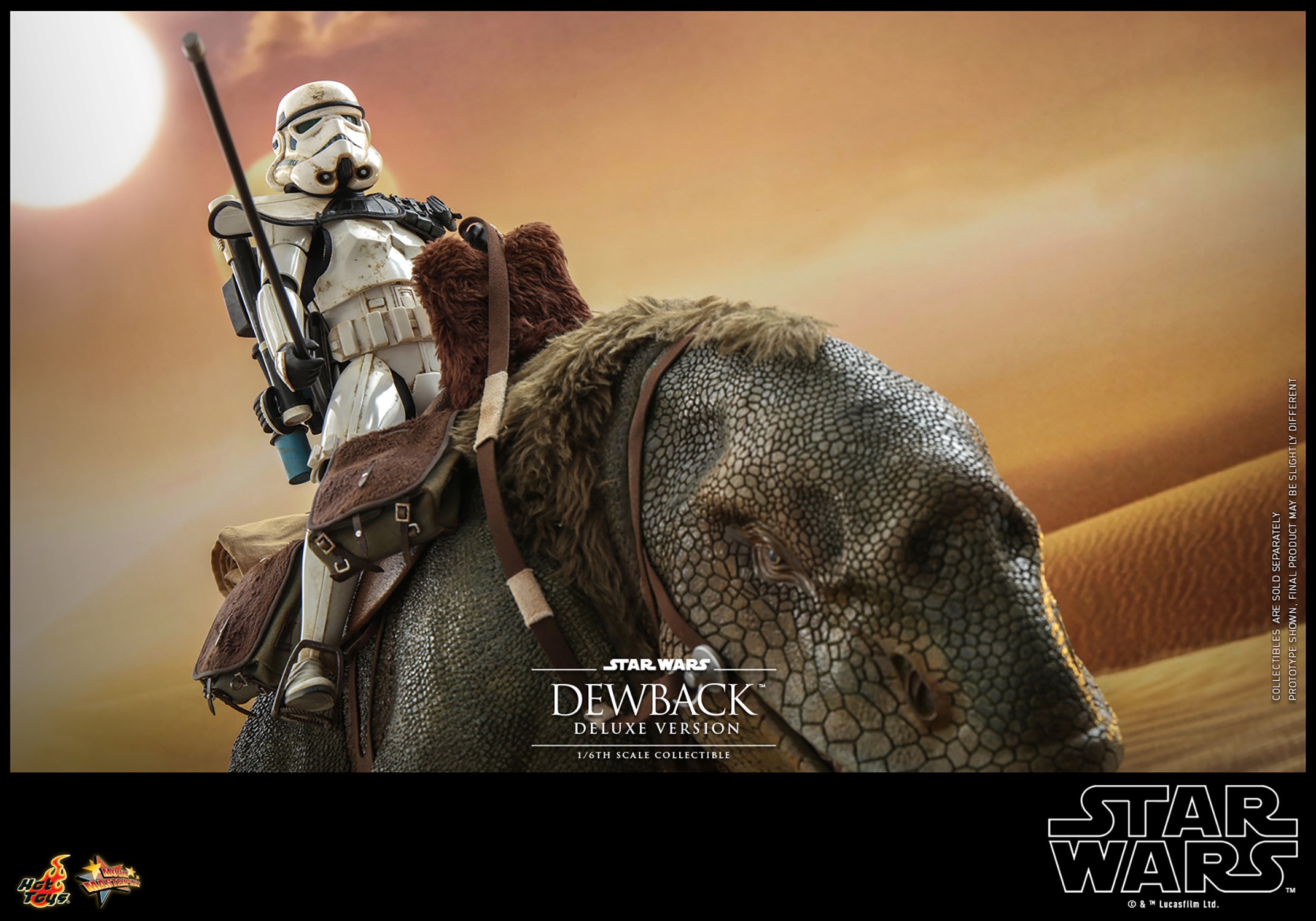 Star Wars Dewback™ (Deluxe Version) Sixth Scale Figure  (Prototype Shown) View 11