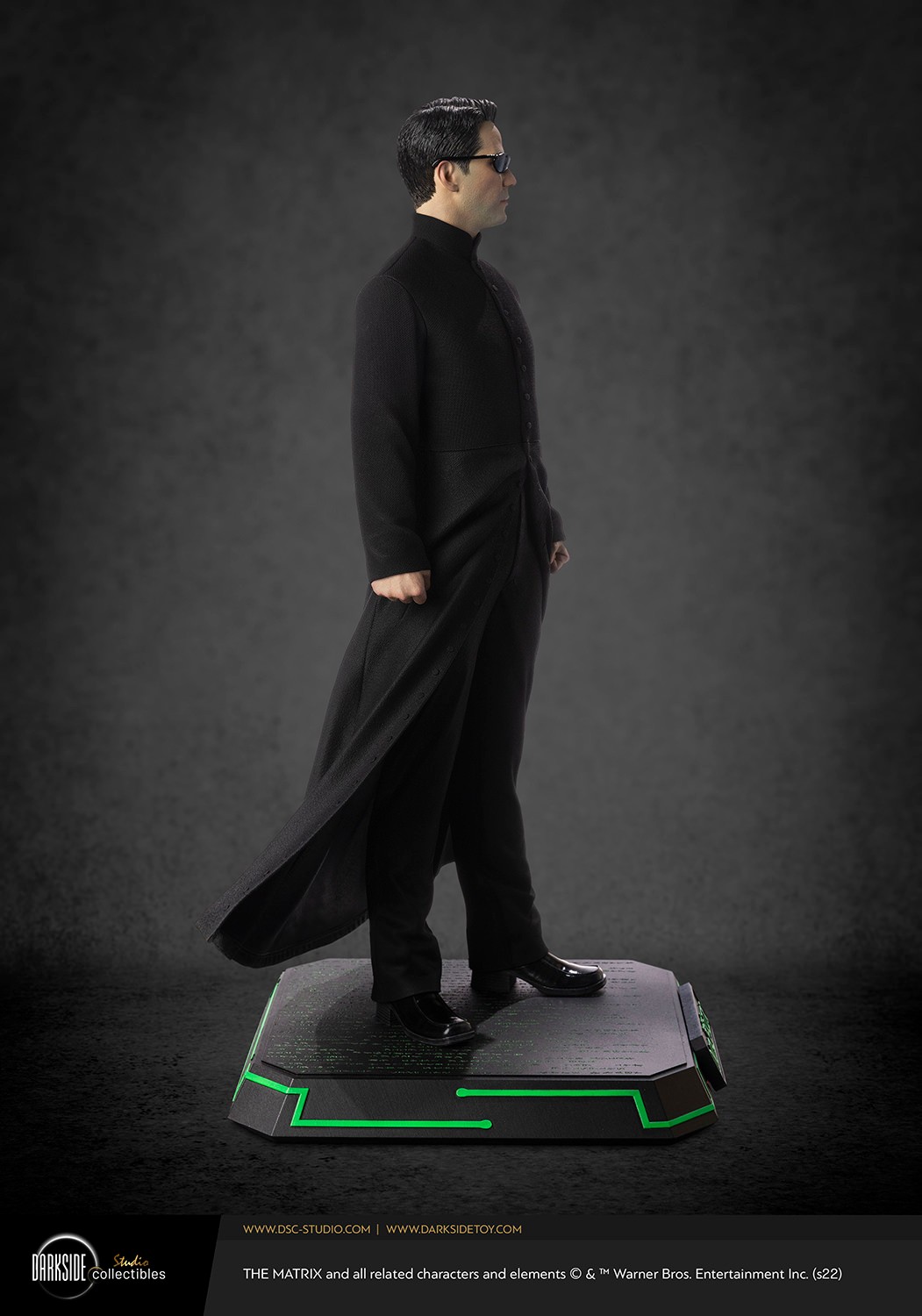 RARE Light Up Version Matrix Neo Bust Series One, Gentle
