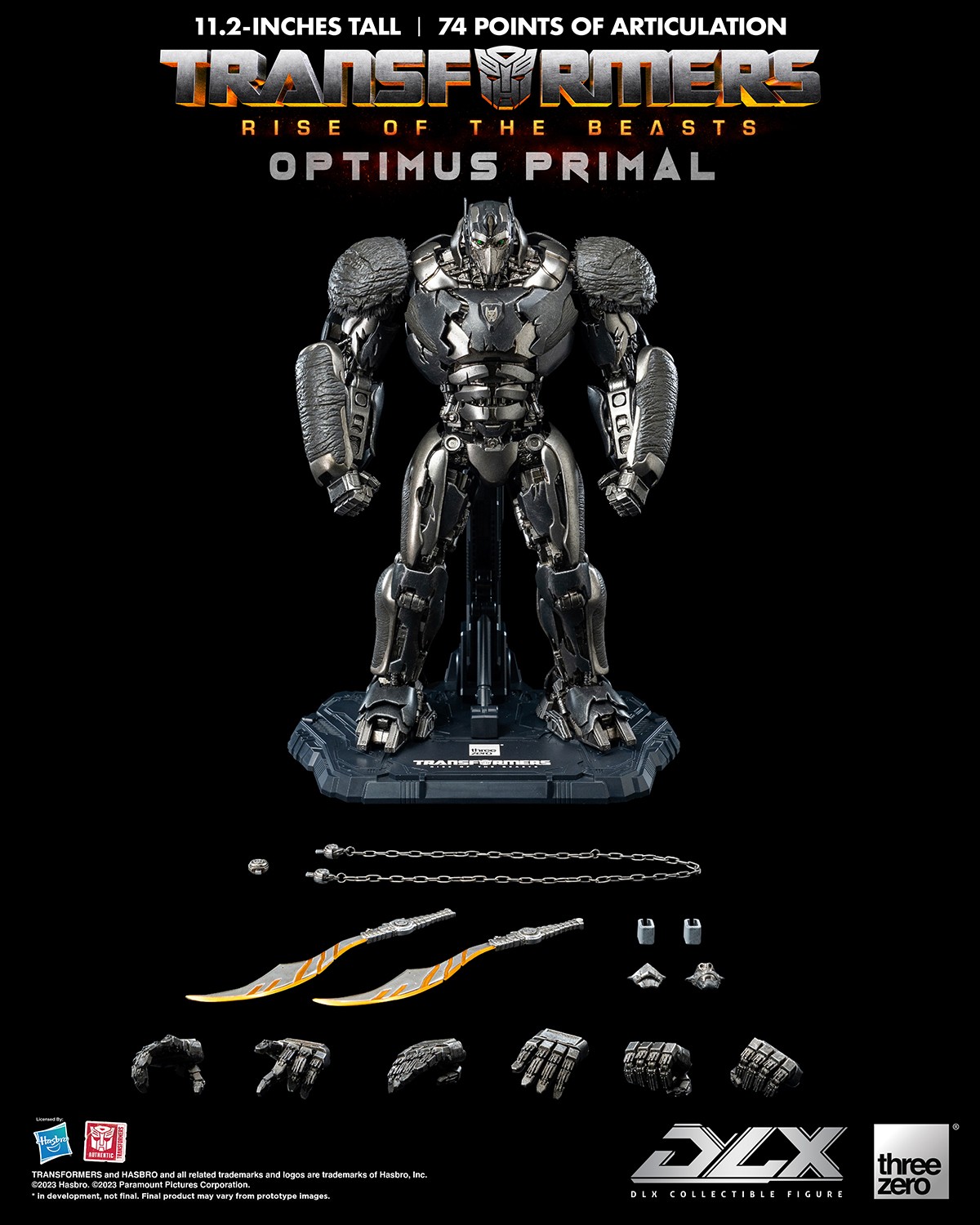 Transformers Optimus Primal DLX Collectible Figure  (Prototype Shown) View 7