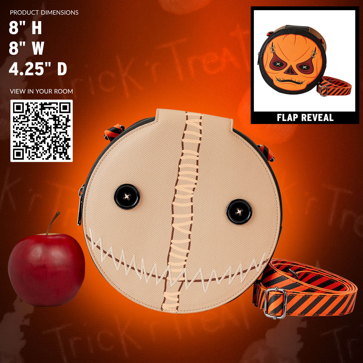Trick 'r Treat Trick 'r Treat Sam Crossbody Backpack  View 2