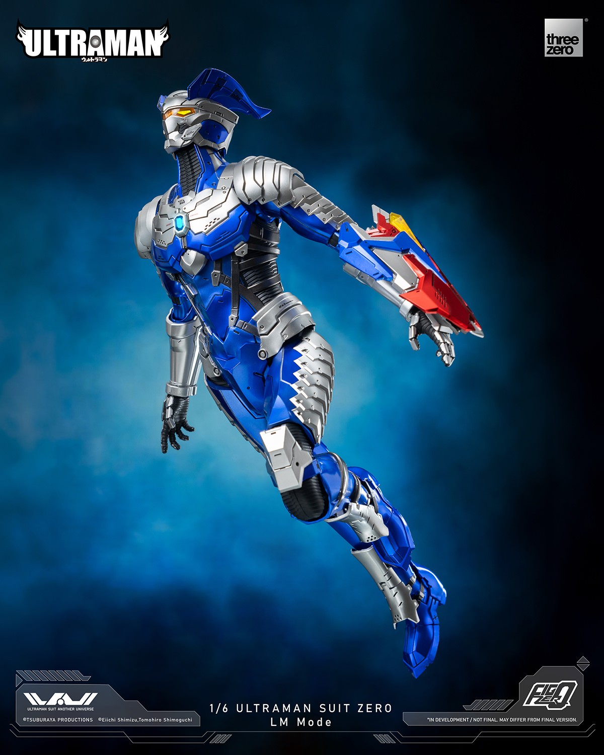 Ultraman Suit Zero (LM Mode) Sixth Scale Figure by Threezero Ultraman Suit Zero (LM Mode) Sixth Scale Figure by Threezero
