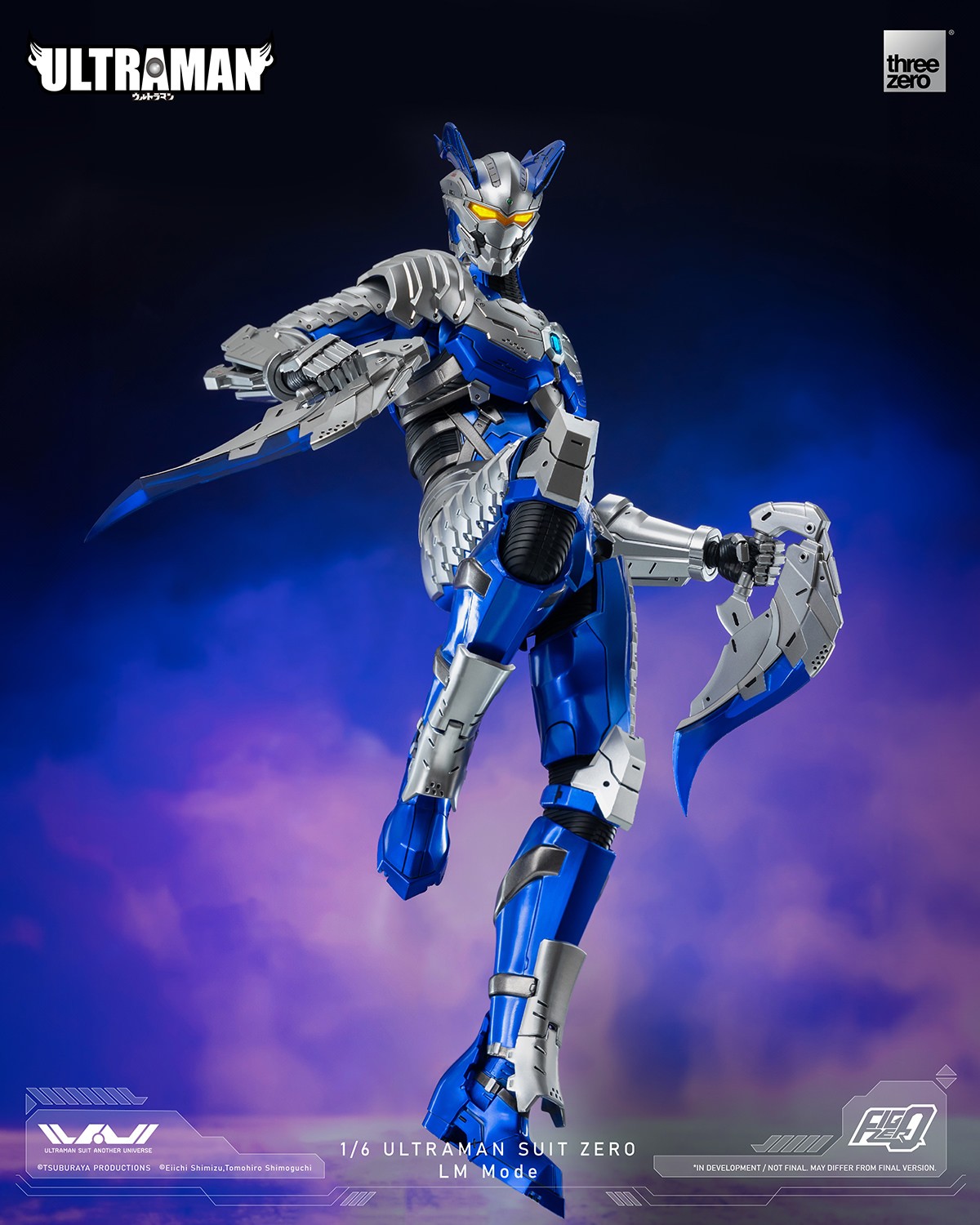Amazon.com: threezero Ultraman Suit Zero 1:6 Scale FigZero