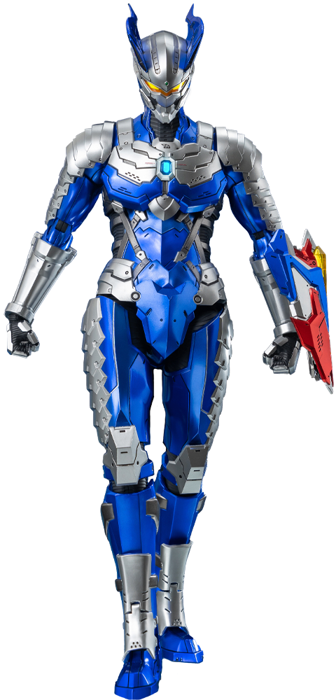 ULTRAMAN　SUIT　 3体セット 　LED付き　現状品 ULTRAMAN SUIT ZERO LM Modeの1/6スケールの可動フィギュアが