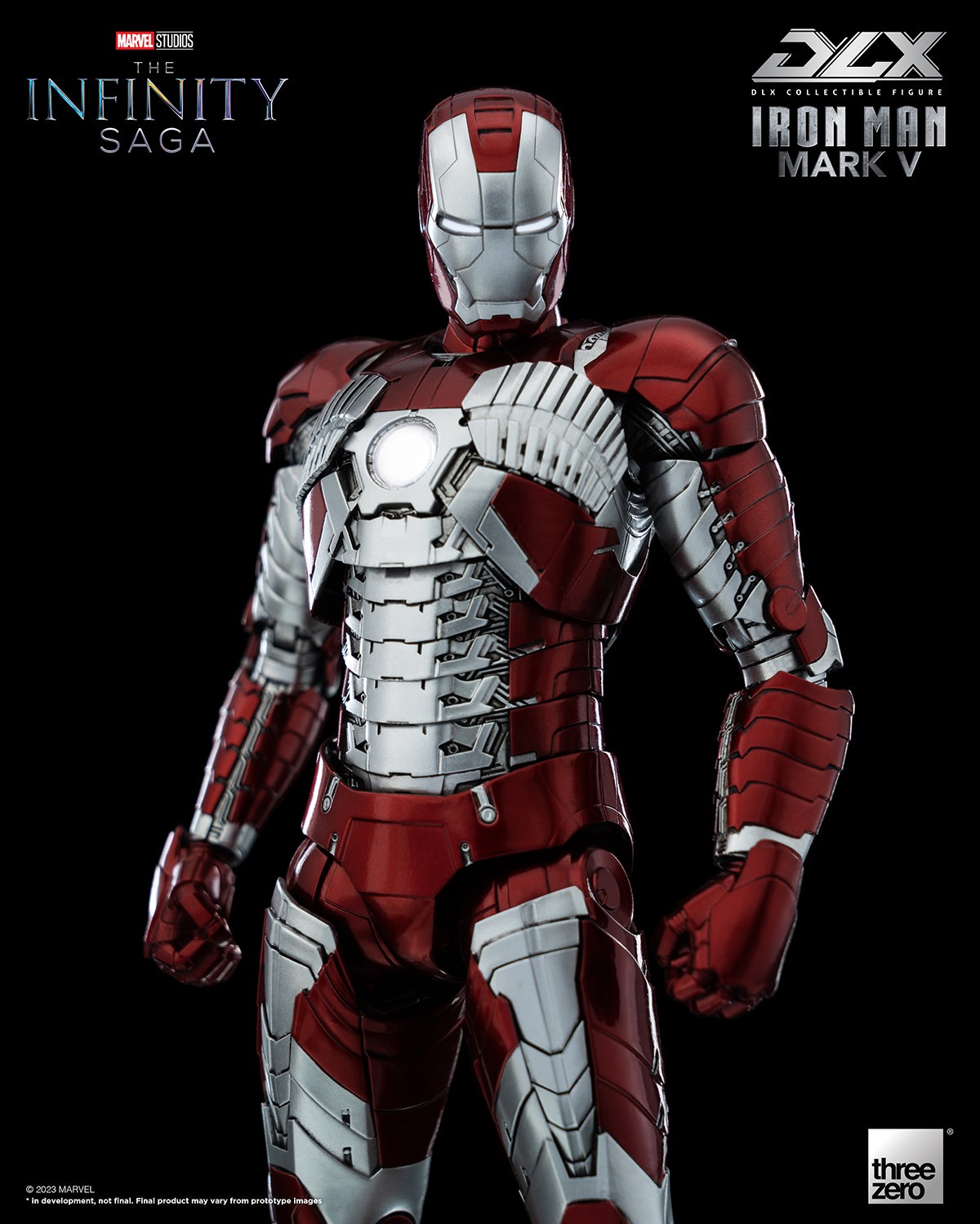 DLX Iron Man Mark 5 Collectible Figure by Threezero | Sideshow