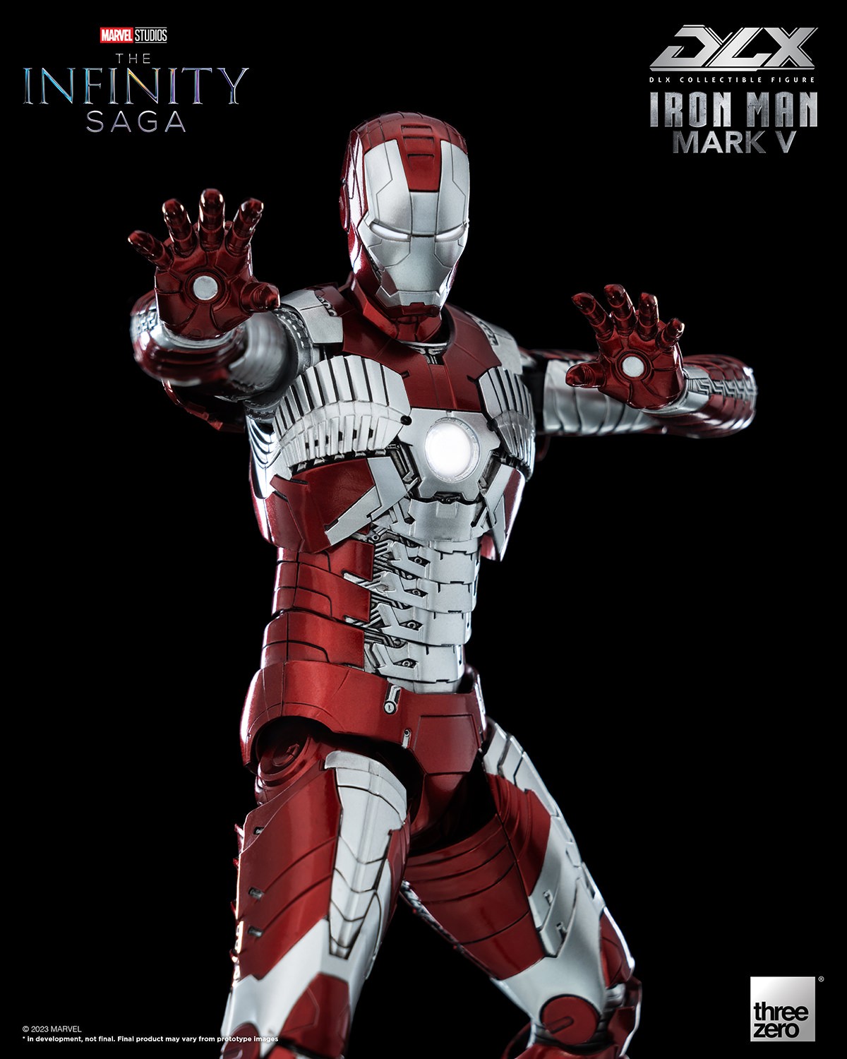 DLX Iron Man Mark 5 Collectible Figure by Threezero | Sideshow