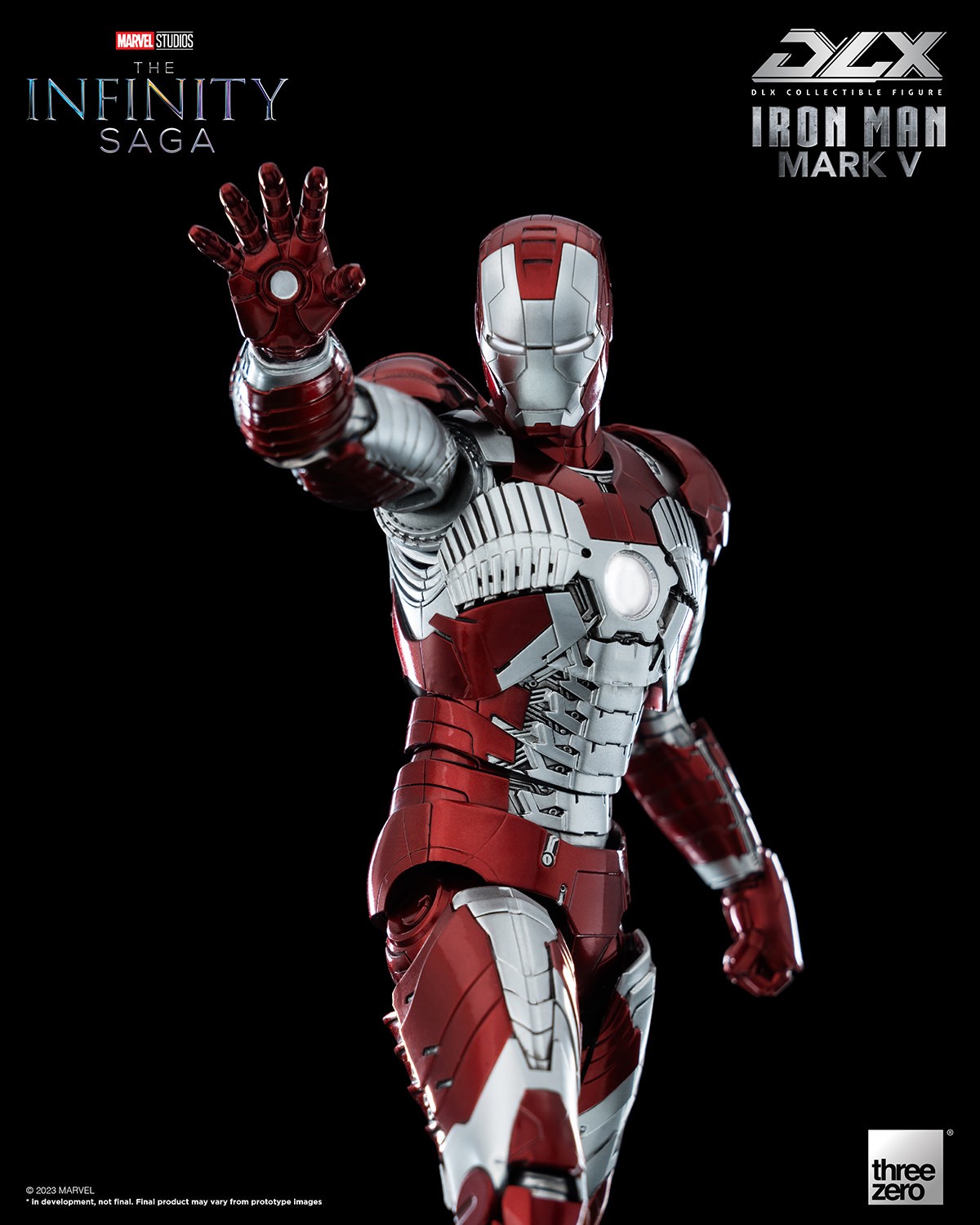 DLX Iron Man Mark 5 Collectible Figure by Threezero
