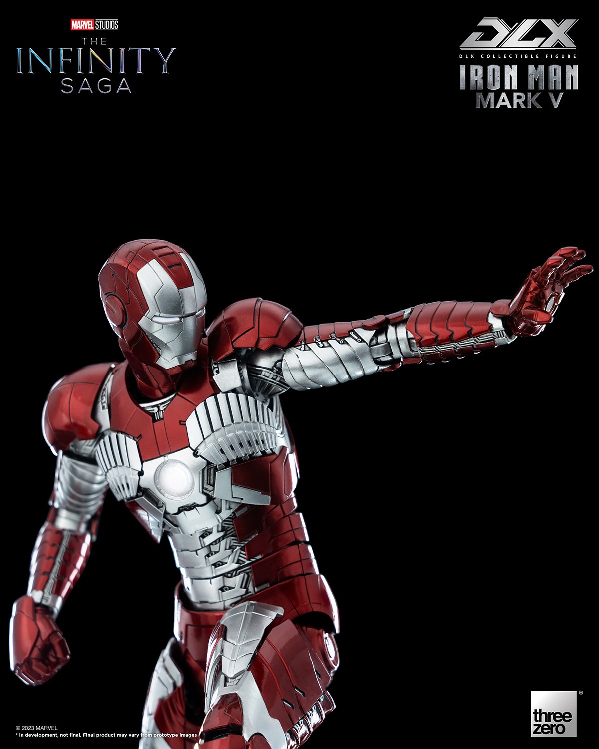Marvel DLX Iron Man Mark 5 Collectible Figure  (Prototype Shown) View 11