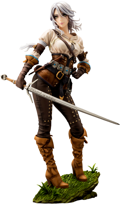 The Witcher Ciri Bishoujo Statues  (Prototype Shown) View 19