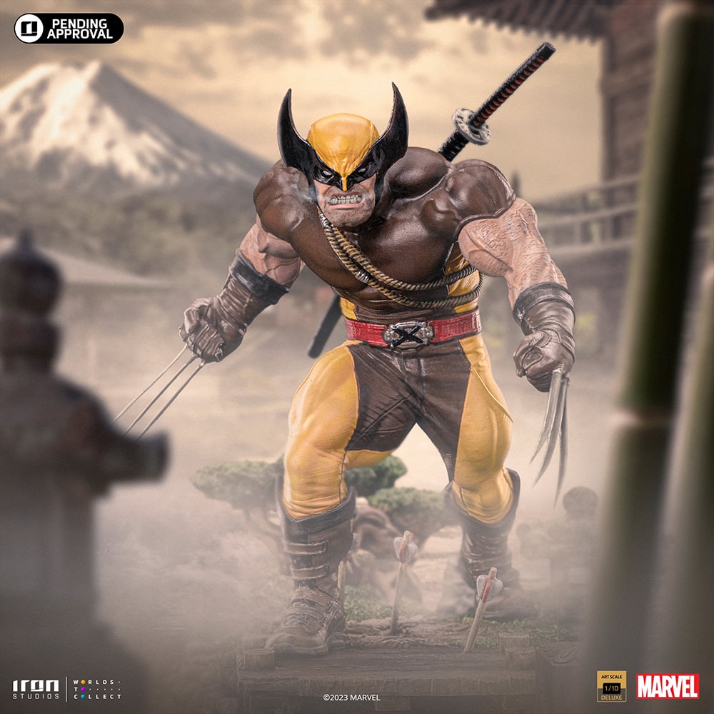 デラックス　アートスケール　1/10 ウルヴァリン　アンリーシュド Wolverine Unleashed Deluxe 1:10 Scale Statue by Iron Studios