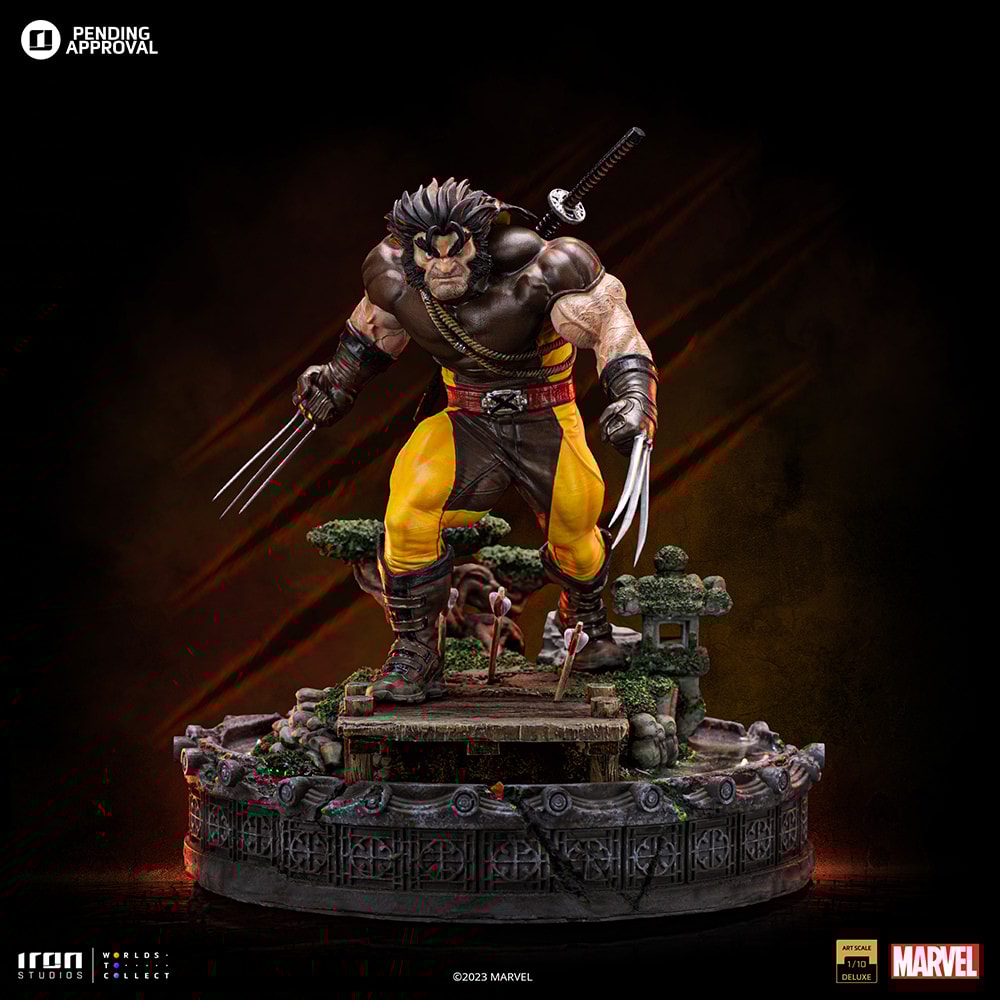 デラックス　アートスケール　1/10 ウルヴァリン　アンリーシュド Wolverine Unleashed Deluxe 1:10 Scale Statue by Iron Studios