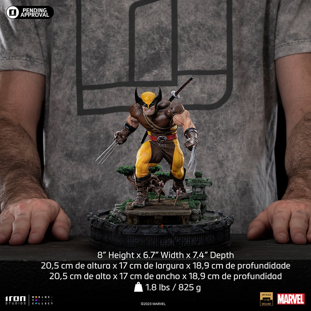 IRON STUDIOS : WOLVERINE UNLEASHED DELUXE 1.10 scale statue Wolverine-unleashed-deluxe_marvel_gallery_64ed1f5f1491f