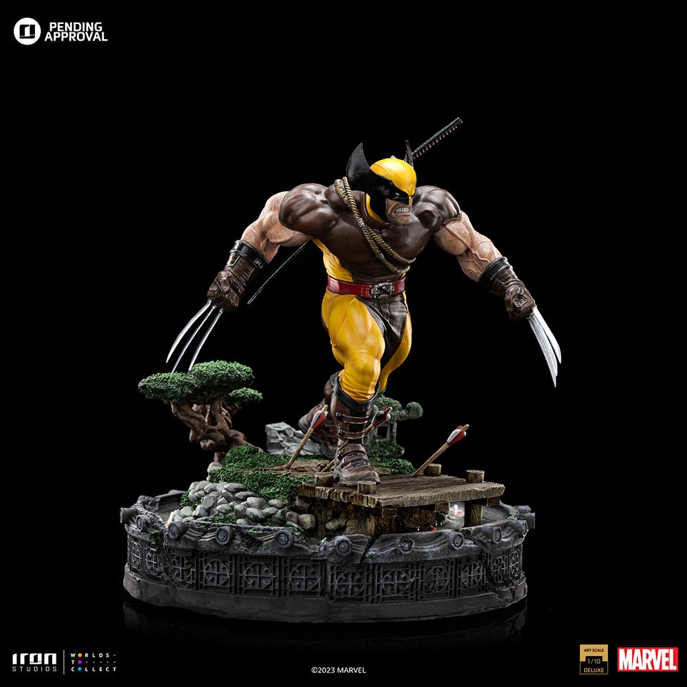 IRON STUDIOS : WOLVERINE UNLEASHED DELUXE 1.10 scale statue Wolverine-unleashed-deluxe_marvel_gallery_64ed1f5fb7ef4