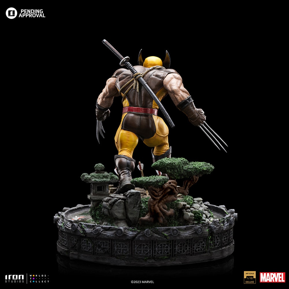 Marvel Wolverine Unleashed Deluxe 1:10 Scale Statue  (Prototype Shown) View 8
