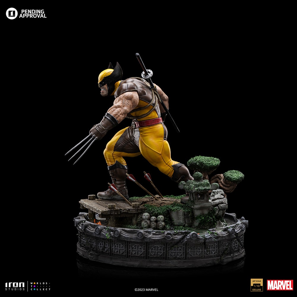 IRON STUDIOS : WOLVERINE UNLEASHED DELUXE 1.10 scale statue Wolverine-unleashed-deluxe_marvel_gallery_64ed1f6064062